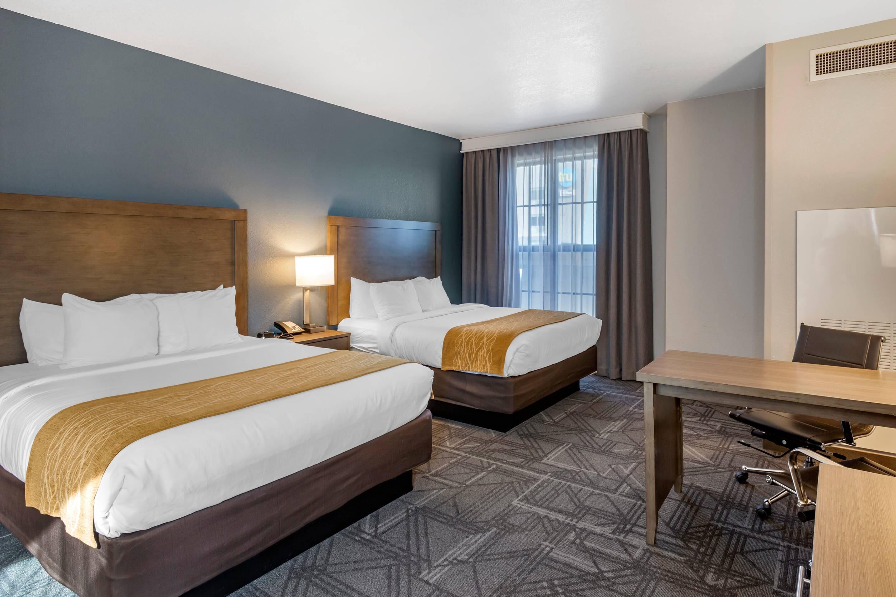 Suite, Multiple Beds, Non Smoking (Upgrade) | Premium bedding, pillowtop beds, in-room safe, desk
