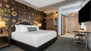 Egyptian cotton sheets, premium bedding, pillowtop beds, in-room safe