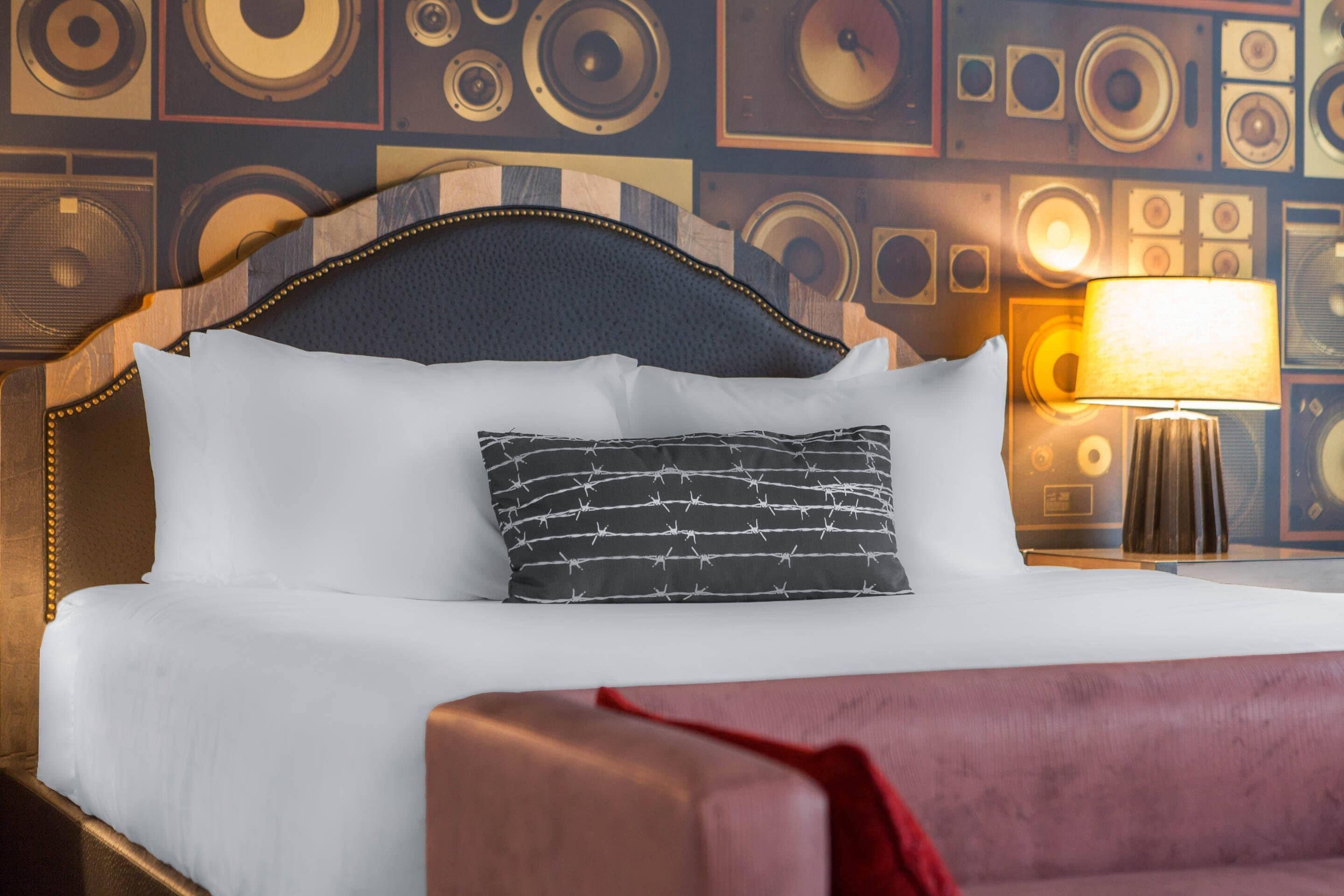 Egyptian cotton sheets, premium bedding, pillowtop beds, in-room safe