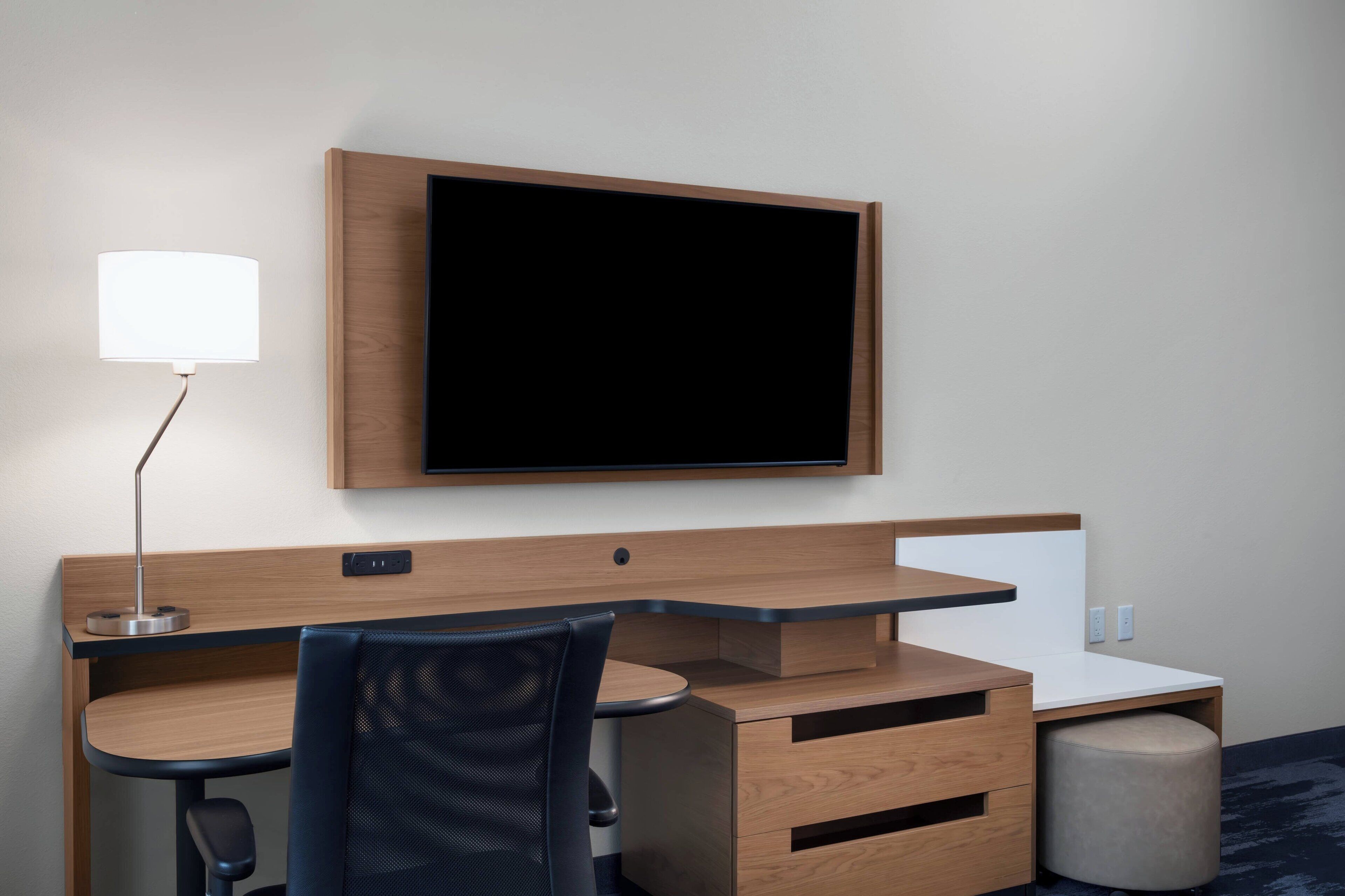 1 bedroom, desk, laptop workspace, iron/ironing board