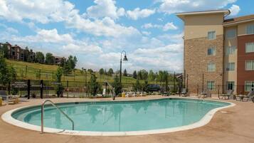 Seasonal outdoor pool