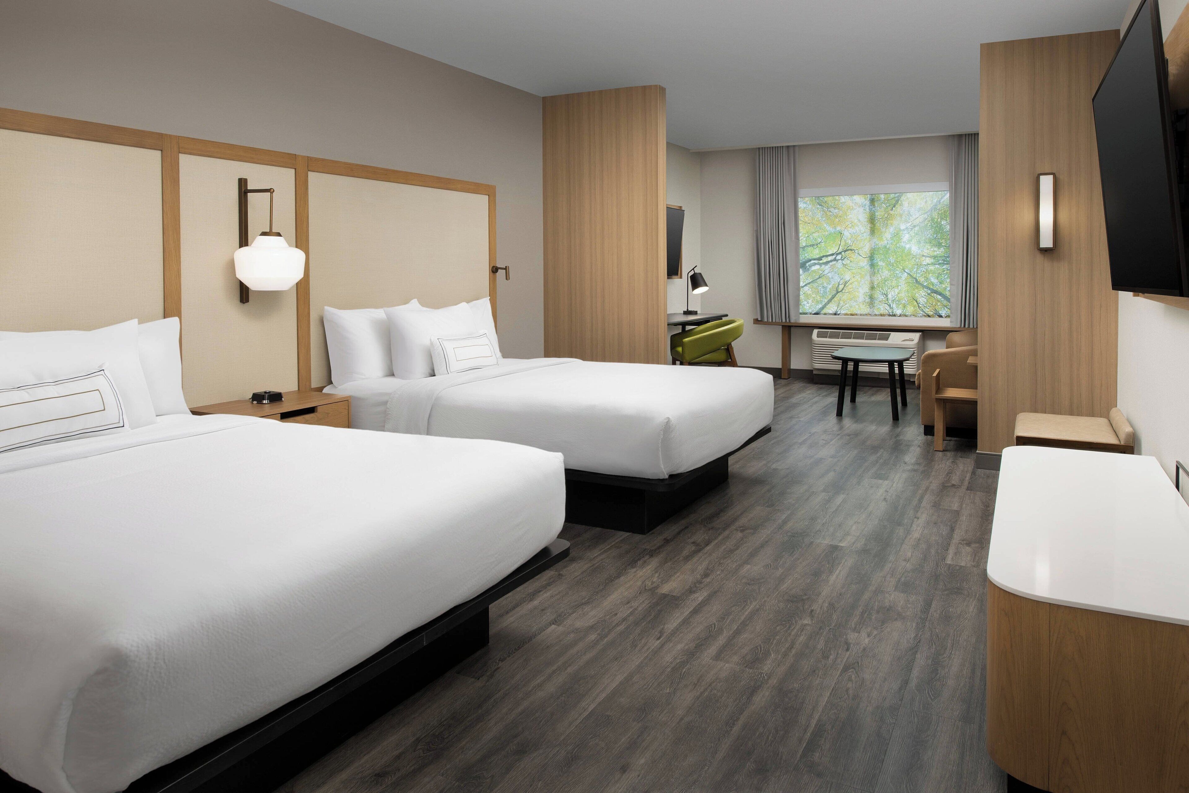 suite, multiple beds | premium bedding, desk, laptop workspace, blackout curtains