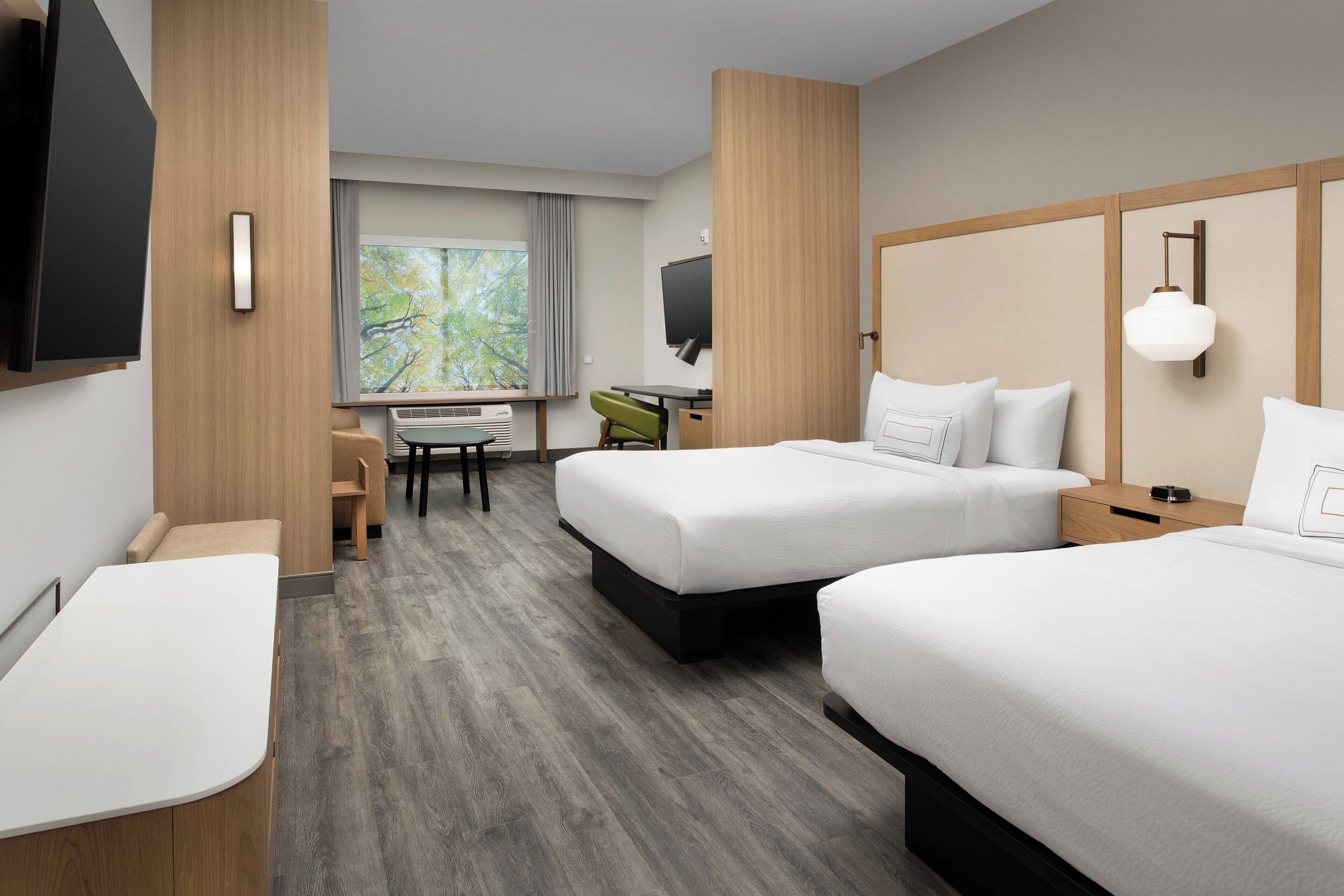 suite, multiple beds | premium bedding, desk, laptop workspace, blackout curtains