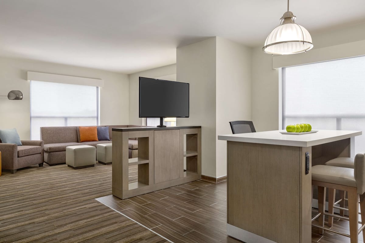 In-room safe, desk, laptop workspace, blackout curtains