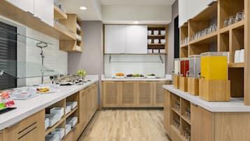 Gratis morgenmadsbuffet hver dag