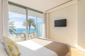 1 slaapkamer, donsdekens, een minibar, een kluis op de kamer