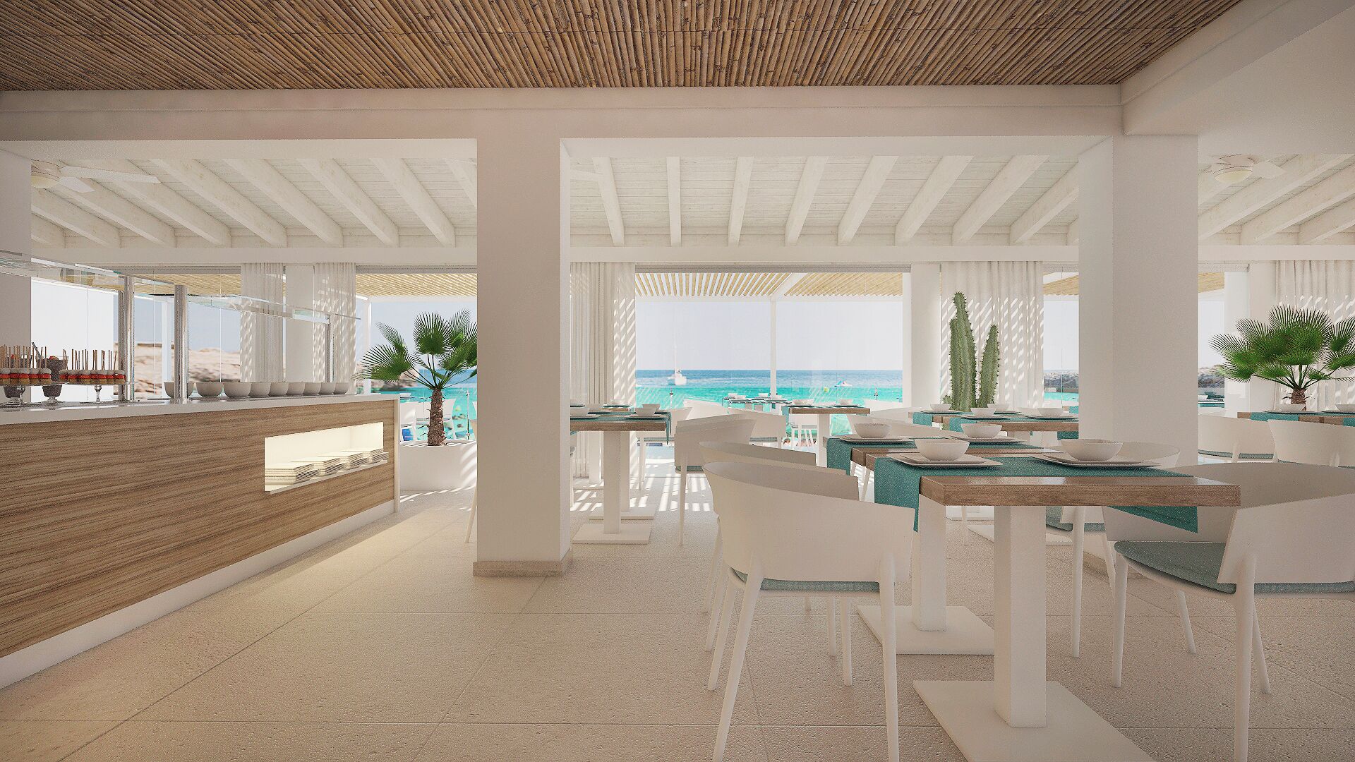 Frühstück und Abendessen, internationale Küche