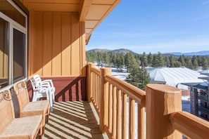 Balcony view - Sunstone 329 (Mammoth Lakes)
