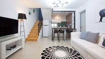 Dupleks, jet tub (Nordic) | Area keluarga