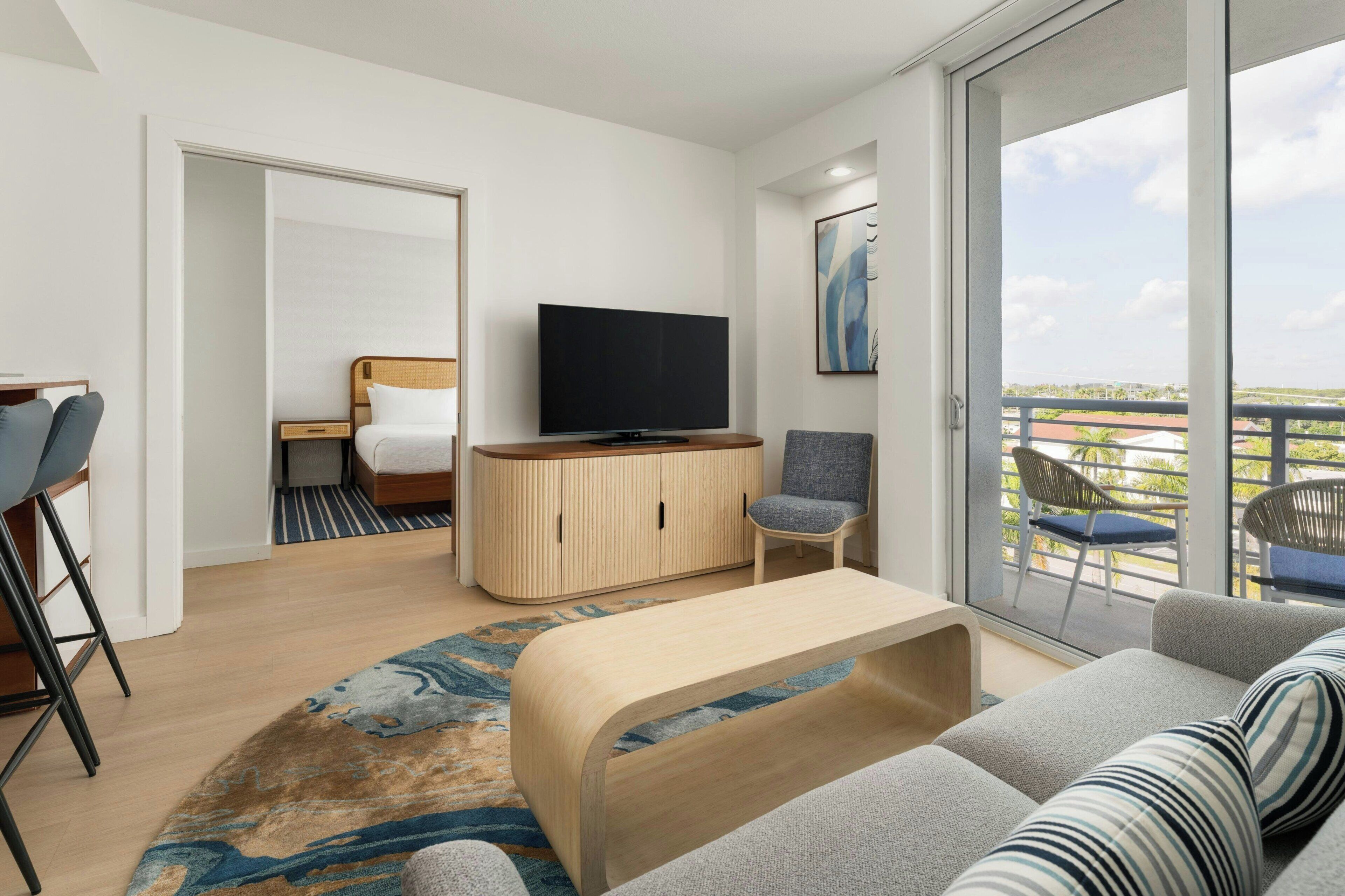 Suite, 1 King Bed, Balcony | Egyptian cotton sheets, premium bedding, down comforters, in-room safe