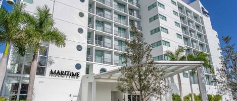 Utsikt fra overnattingsstedet