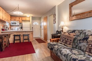 Living area - Mountain View Villas 34 (Mammoth Lakes)