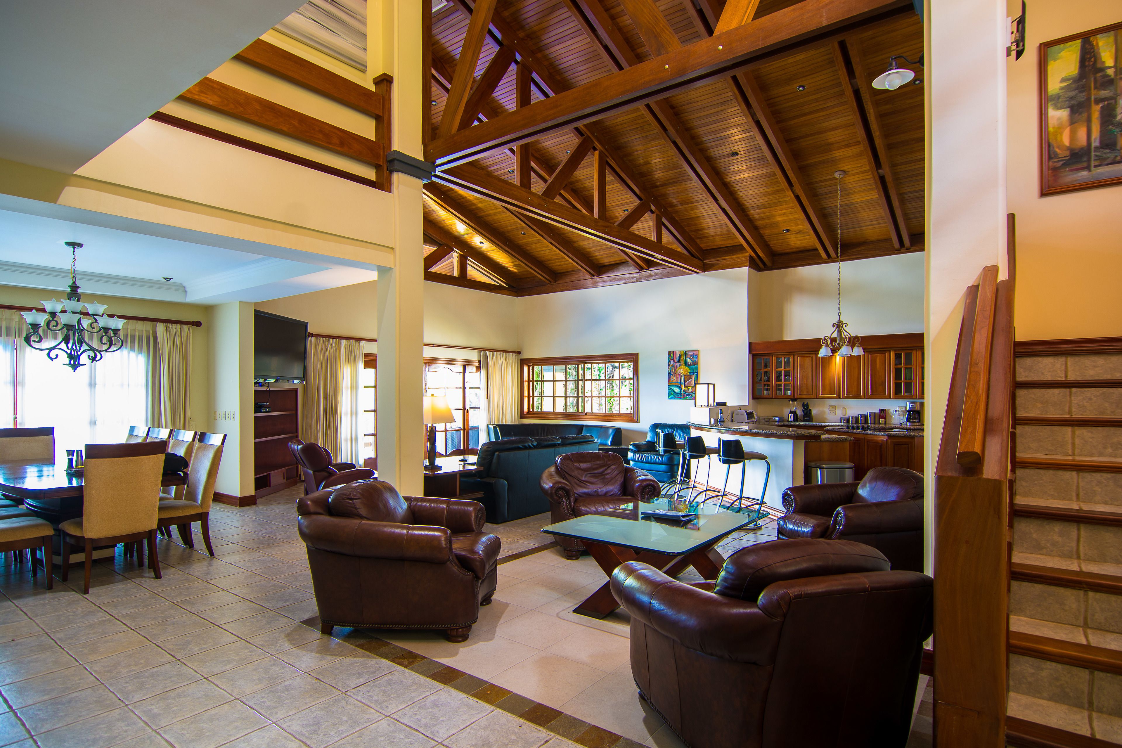 Flat-screen TV, pay movies