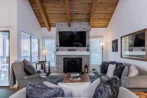 Appart'hôtel, 2 chambres (Val d'Isere #21) | Coin séjour