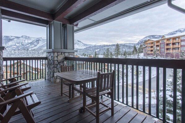 Lägenhet - 2 sovrum - utsikt mot bergen (Juniper Springs Lodge #426) | Balkong