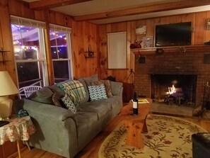Smart TV, fireplace, DVD player, books - Ideal location for summer and winter activities with plenty of outdoor space.  (Hillsdale)