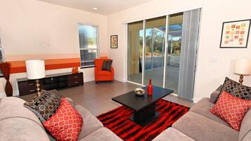 Townhome, 3 Bedrooms | Living area | TV