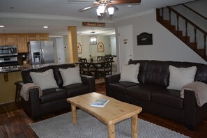 Condo, 3 Bedrooms | Living area | Fireplace, DVD player