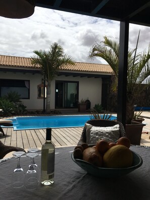 Piscine chauffée