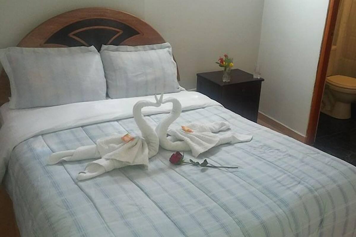 Desk, iron/ironing board, rollaway beds, free WiFi