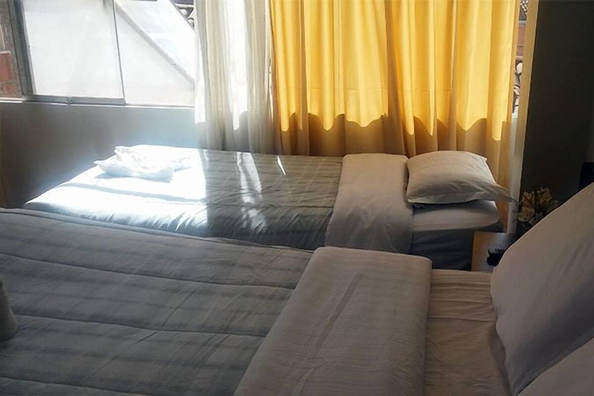 Desk, iron/ironing board, rollaway beds, free WiFi