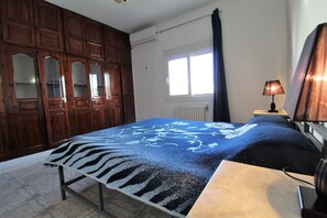 1 bedroom, iron/ironing board, free WiFi, bed sheets - Sininen Lippu Ilmainen Pääsy Internetiin Wi-fi (Hammam Sousse)