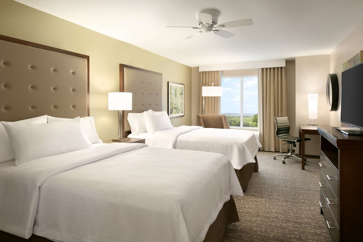 Egyptian cotton sheets, premium bedding, in-room safe, desk