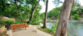  El Patio Grande in Gruene! Gruene Hall is a Stone's Throw Away!