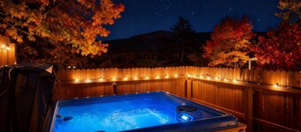 PERFECT Couples LURAY Log Cabin #8 Hot Tub Stone Fireplace Mountain Views