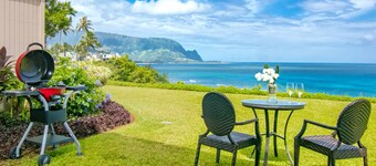 New Furnishings! Panoramic Ocean and Mount Makana Views