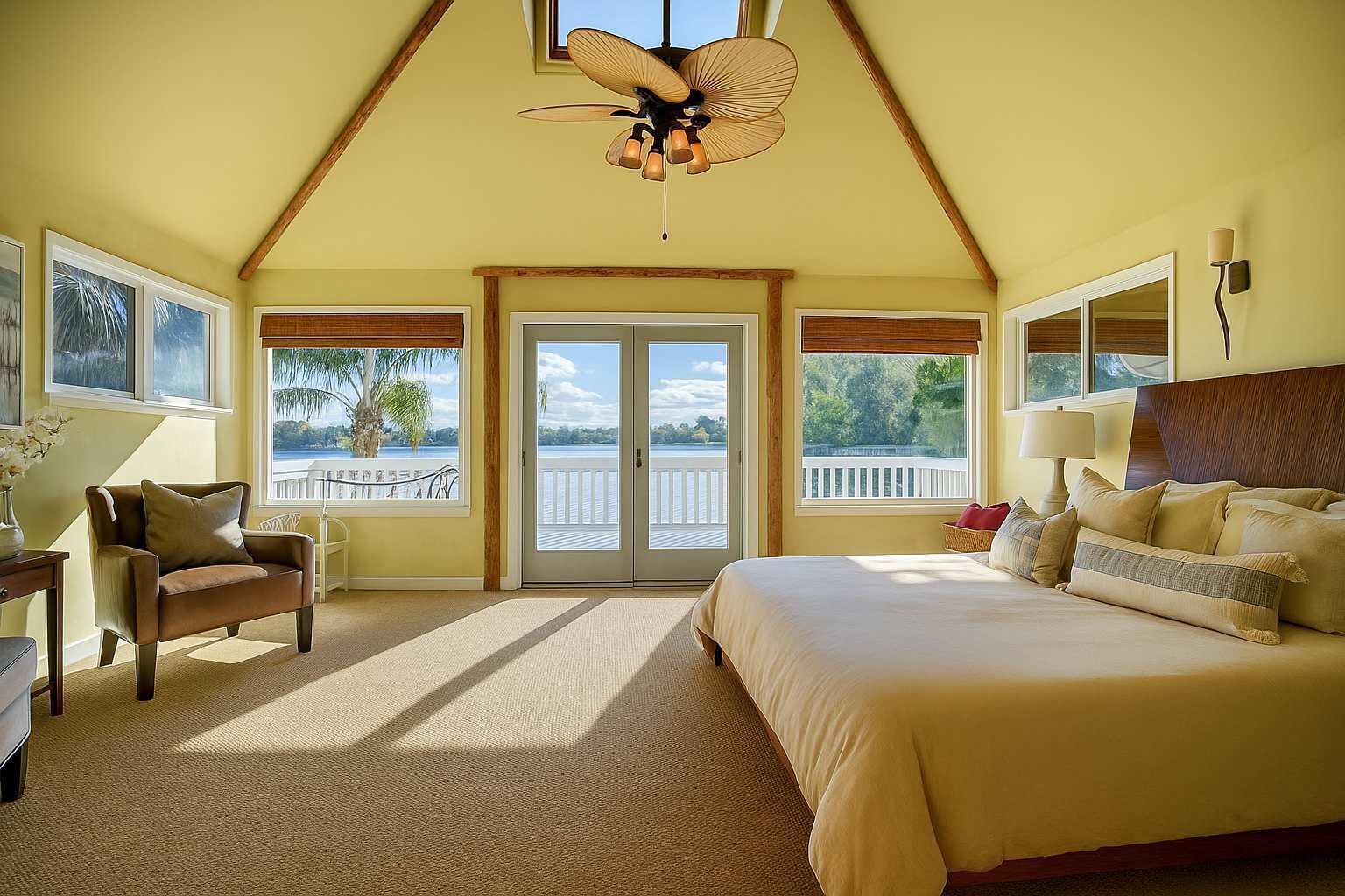 4 dormitorios, tabla de planchar con plancha, cuna de viaje y wifi