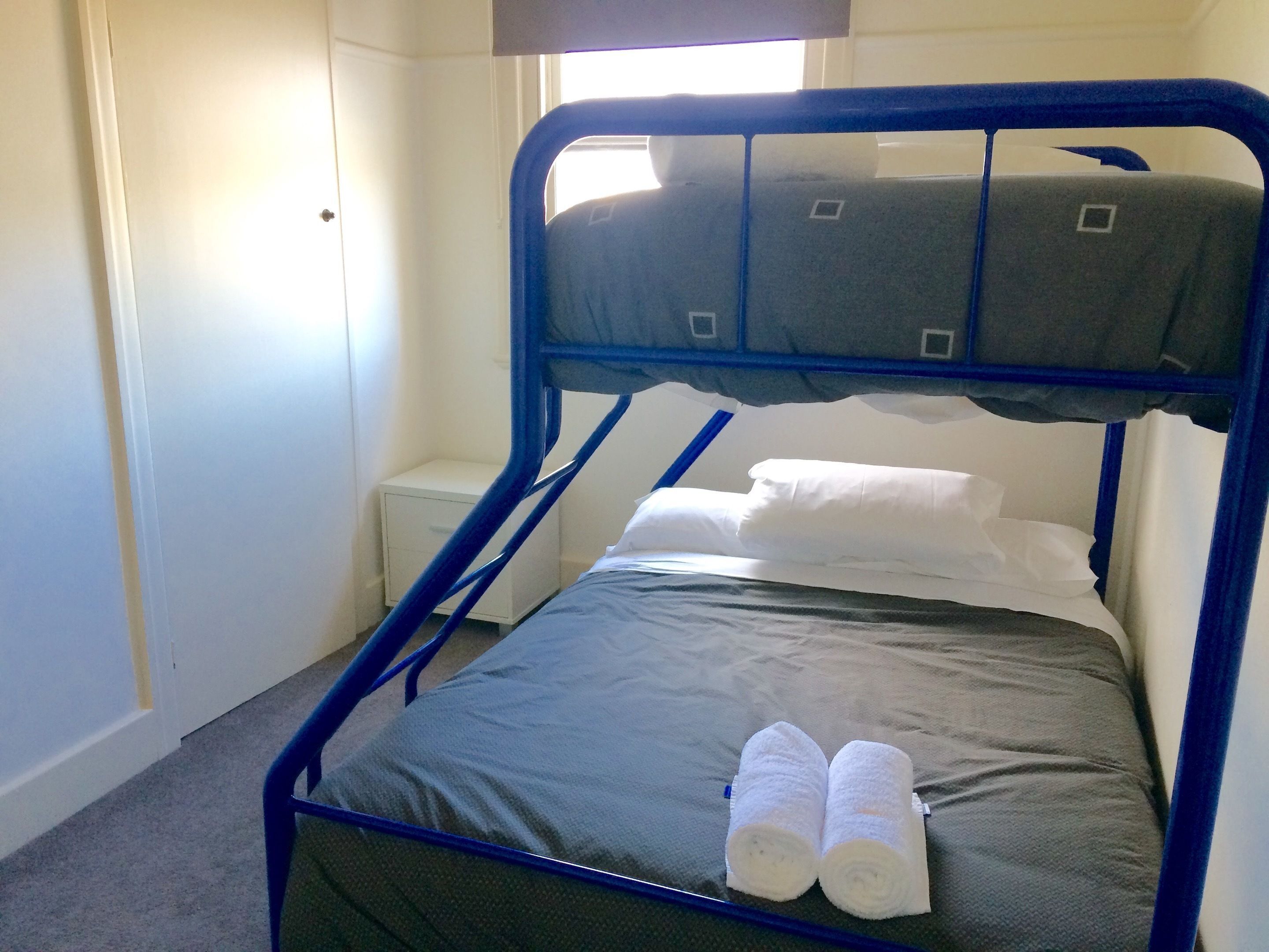 Free WiFi, bed sheets