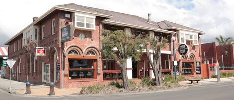 Facciata della struttura