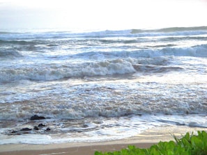 Am Strand, Liegestühle, Strandtücher