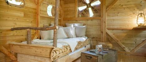 1 habitación y ropa de cama