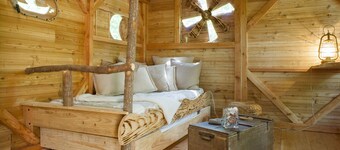 Visser Boomhut - Frankrijk Loire vallei - geschikt voor het gezin / Met confort