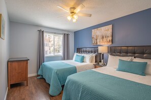 2 bedrooms, iron/ironing board, free WiFi, bed sheets