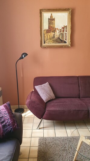 TV, DVD player, books, video library - 3 rooms, 2 bathrooms, near centre, free parking, free wifi, sunny garden (Brugge)