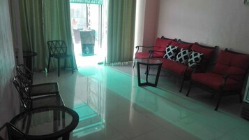 Sala de estar en el lobby