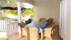 Terrace/patio - Villa Mon Petit Bonheur (Flic-en-Flac)
