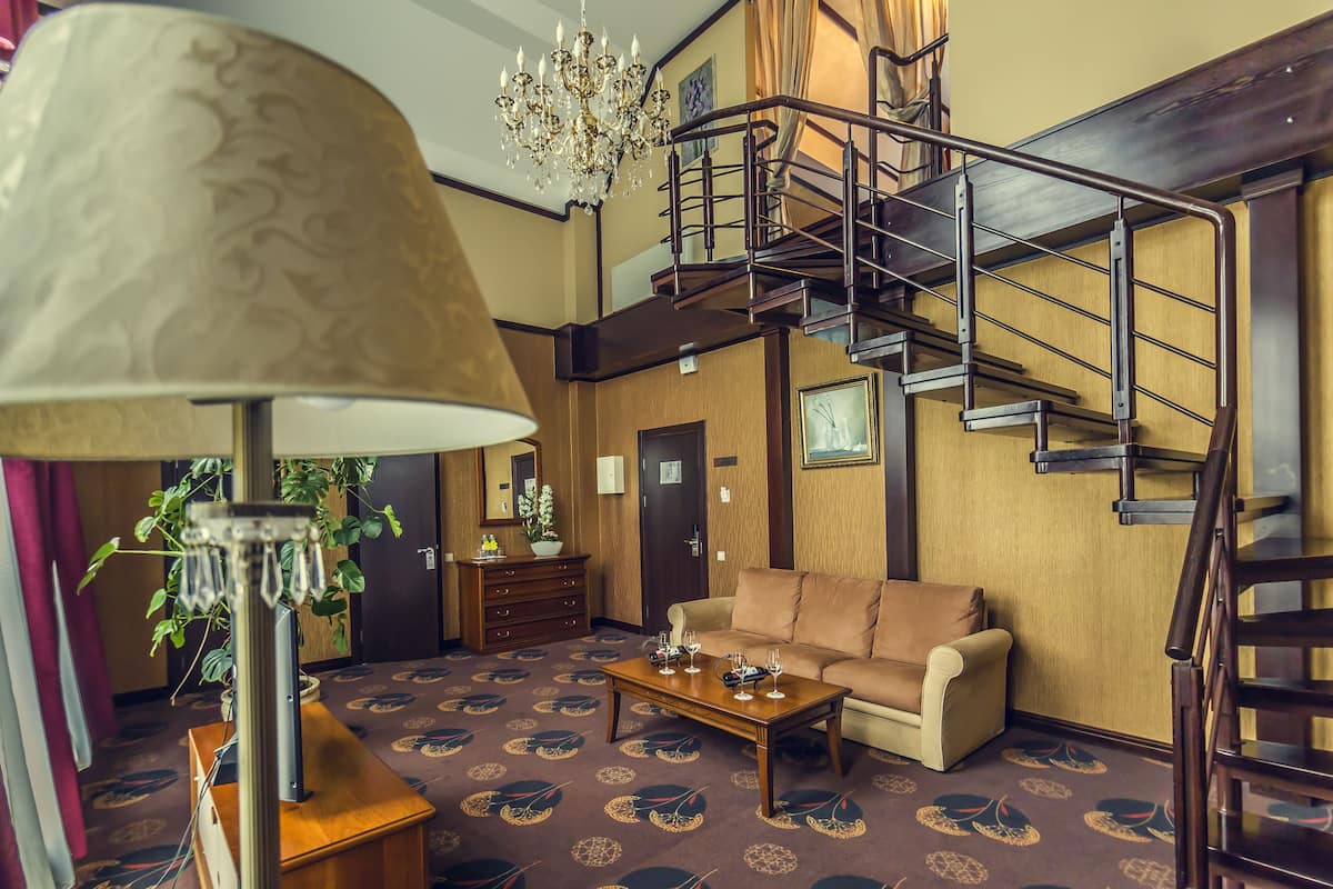 Presidential-Suite | Wohnbereich | Fernseher