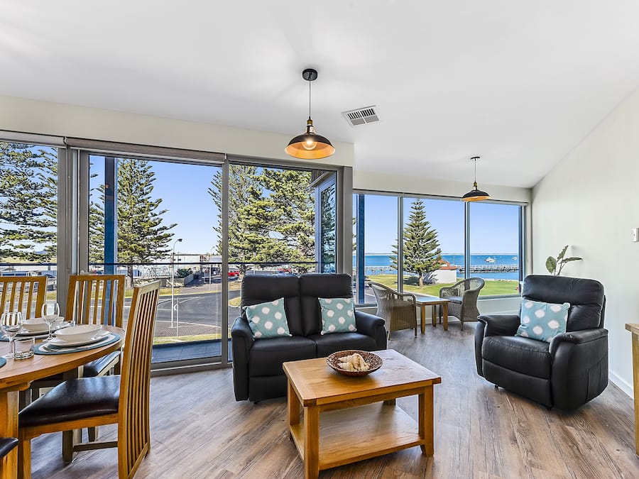 Two-Bedroom Apartment with Ocean View - Westrock | Living area