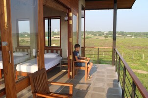 Family Quadruple Room, 1 Bedroom, Terrace, Garden View | Balcony