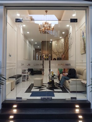 Entrada de la propiedad