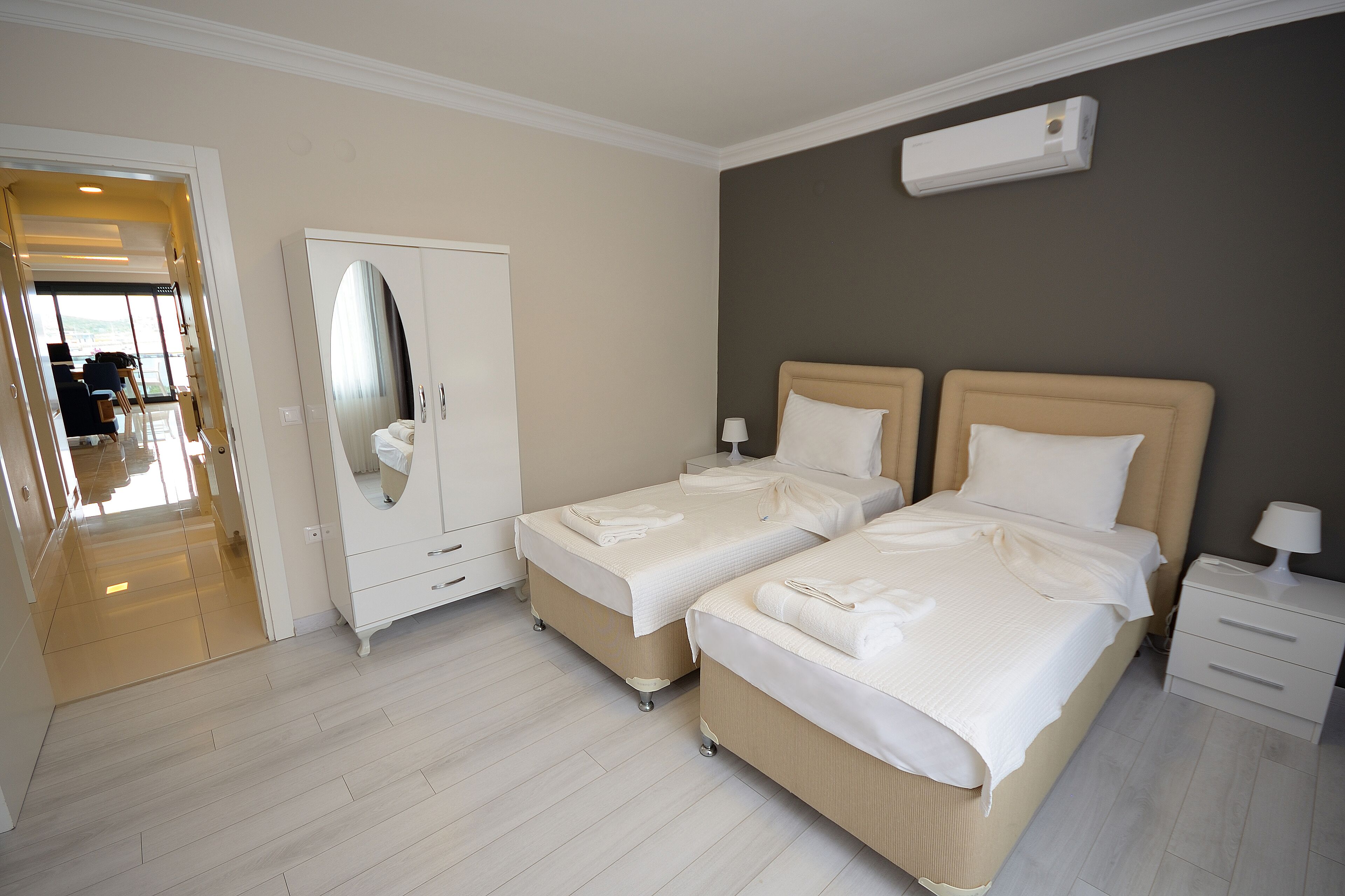 comfort suite, 2 bedrooms, sea facing | premium bedding, desk, iron/ironing board, free wifi