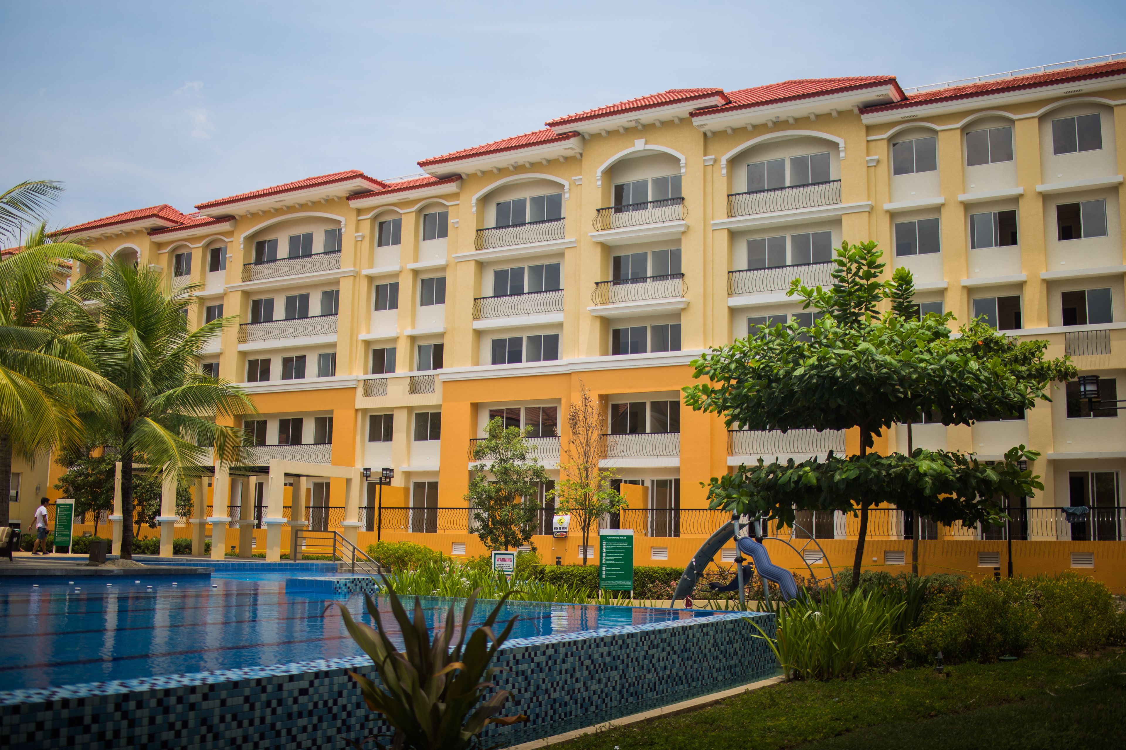 Façade de l’hébergement