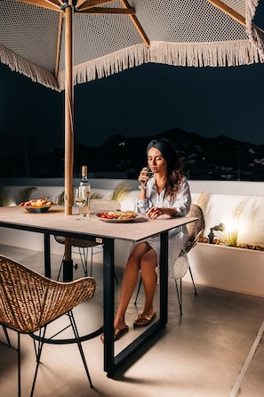 Honeymoon Suite | View from room - Emery Hotel (Naxos)