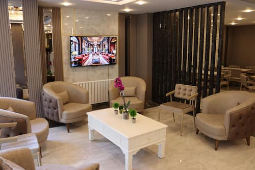 Sitzecke in der Lobby