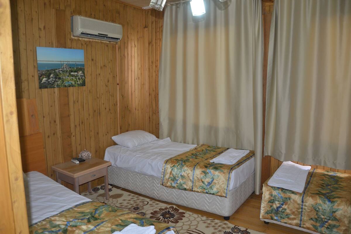 Triple Room | Desk, iron/ironing board, free cribs/infant beds, rollaway beds