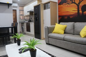 50-inch LED TV with satellite channels, TV